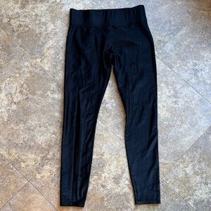 Carbon38 women’s large Black Shine High-Waisted Leggings